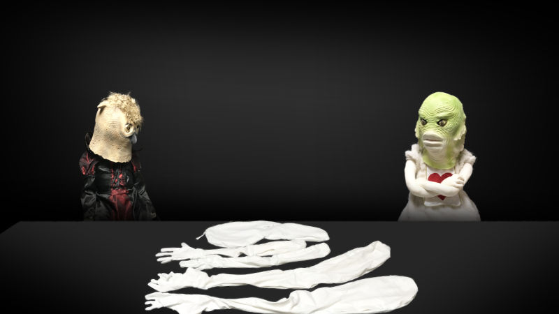 画像4:頸部、腕部、脚部、5つの人形袋